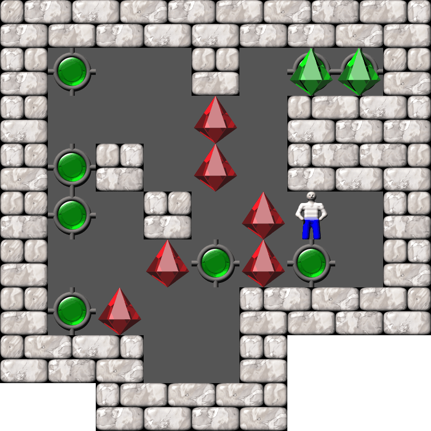 Sokoban Ionic Catalysts level 434